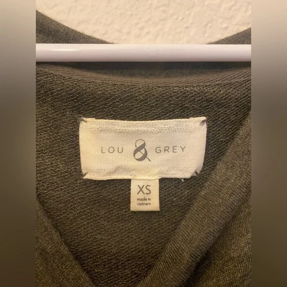 Army Green Lou & Grey Comfy Dress! - Picture 2 of 4